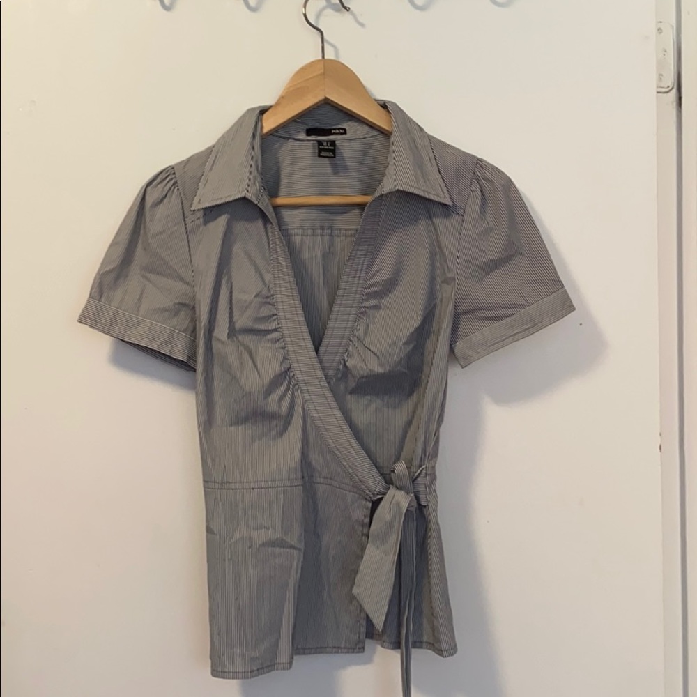 Wrap blouse